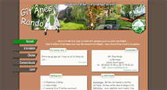 Desktop Screenshot of gitanes-rando.com